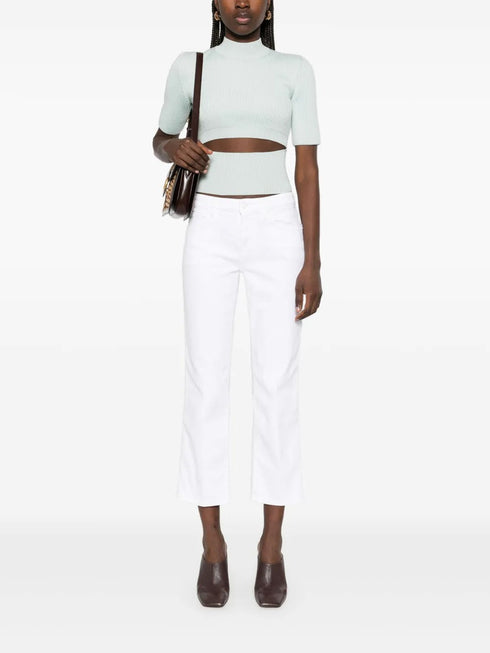 7 FOR ALL MANKIND CALIE STRAIGHT ANKLE SOLEIL